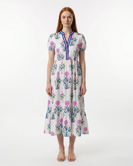Giacinta Midi Dress - White